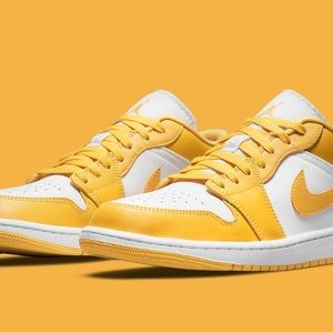Air Jordan 1 low 'Pollen' Custom Paint